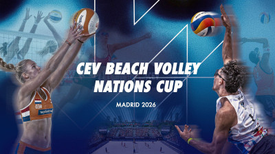 España vs Italia | Match 1 | CEV Beach Voley Nations Cup Madrid 2026