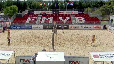 España vs Países Bajos | Match 2 | CEV Beach Voley Nations Cup Madrid 2026