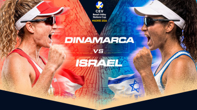 Dinamarca vs Israel | Match 2 | CEV Beach Voley Nations Cup Madrid 2026