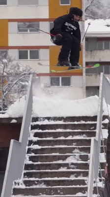 Urban skiing i Moskva med Alex Chabod · Cruise Control