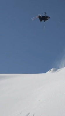 Ekstrem freeride-skiing i fjellet og backcountry med Jules Bonnaire · Cruise Control