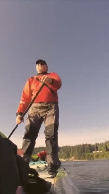 Ken Campbell og kajakkekspedisjonen med en flaske-båt i Puget Sound: stabiliteten til det resirkulerte fartøyet · Message in a Plastic Bottle