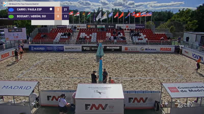 Fase de Grupos Beach Pro Tour Futures Madrid 2026 de Vóley Playa femenino | 15-5-2026 | Sesión de Tarde