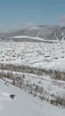 Freeride skiing in Murdochville (Quebec) with Sandy Boville, Shay Lee, Mitchell Brower and Khai Krepela · Small World