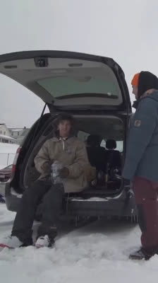 Urban freeride skiing in Murdochville (Quebec) with Mitchell Brower · Small World