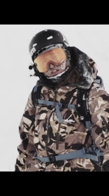 Chaotic freeride skiing session in Hokkaido, Japan with deep snow and extreme conditions · We Trust Your Judgment