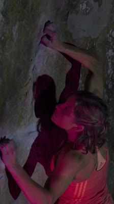 Night climbing and bouldering in Paris with Mayan Smith-Gobat · Paris by Night / Paris la Nuit