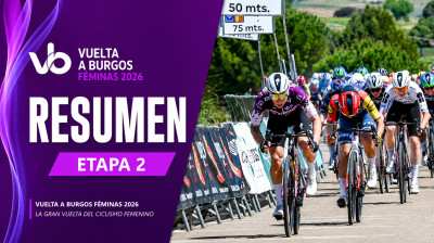 Resumen 2ª Etapa Vuelta a Burgos Féminas 2026 - Imparable SD Workx y Lorena Wiebes