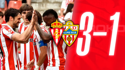 SPORTING GIJÓN 3-1 ALMERIA  | J.41 LIGA HYPERMOTION 2025/2026