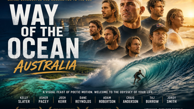 Kelly Slater a Asher Pacey podél australského pobřeží: Way of the Ocean: Australia