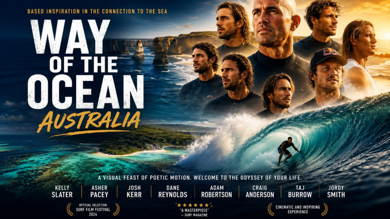 Kelly Slater y Asher Pacey recorren la costa australiana: Way of the Ocean: Australia
