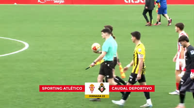 Sporting Atlético vs Caudal Deportivo | Jornada 22 | 3ª RFEF | 2025/2026
