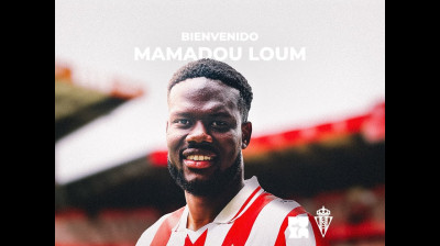Mamadou Loum, nuevo jugador del Sporting