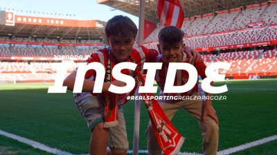 Real Sporting vs Real Zaragoza | INSIDE RSG