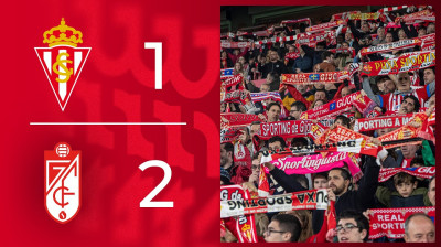 Resumen del Real Sporting-Granada CF (1-2) | Liga Hypermotion 2024/2025