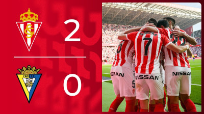 Resumen del Real Sporting-Cádiz CF (2-0) | Liga Hypermotion 2024/2025
