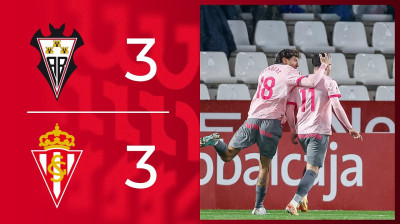 Resumen del Albacete Balompié-Real Sporting (3-3) | Liga Hypermotion 2024/2025