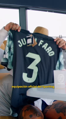 Juan Faro Pro: I had to choose between being a police officer or playing for Sporting