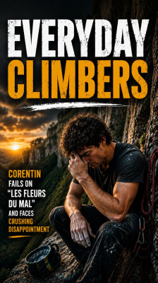 Corentin selže na “Les Fleurs du Mal” a čelí velkému zklamání | Everyday Climbers