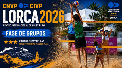Circuito Nacional de Vóley Playa 2026 | Lorca | Cuadro Principal | Sesión de mañana