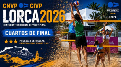 Circuito Nacional de Vóley Playa 2026 | Lorca | Cuartos de final | Sesión de tarde