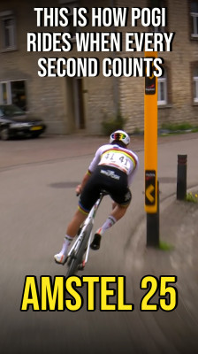 Tadej Pogačar on the Limit at Amstel Gold Race 2025
