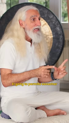 Vikrampal: el gong te permite escuchar lo que nadie oye