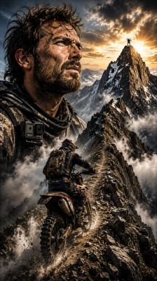 Scott Englund Takes on the Ultimate Mountain for Extreme Riders | Never Ride Alone