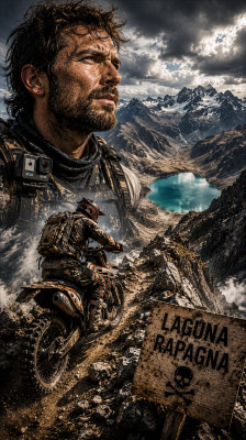 Scott Englund Risks Everything to Conquer the Legendary Laguna Rapagna Route | Never Ride Alone