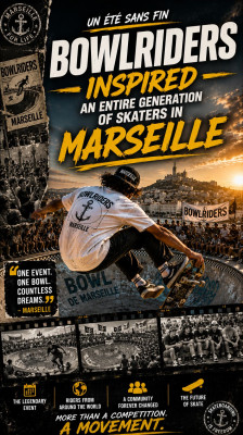 El Bowlriders inspiró a toda una generación de skaters en Marsella | Un Eté Sans Fin
