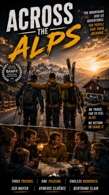 Seb Mayer, Aymeric Cloërec and Bertrand Clair Return Home with Stories to Share | Across The Alps