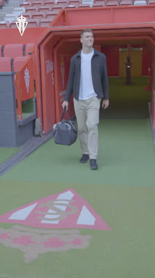 Egoitz Arana ya es rojiblanco | Nuevo fichaje del Real Sporting de Gijón