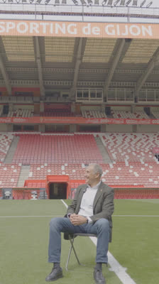 Historia sportinguista con una leyenda | Joaquín y su huella rojiblanca