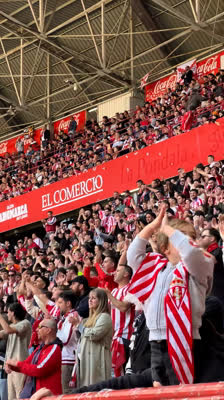 Animando al Sporting desde pequeña | Una pasión que nace en la infancia