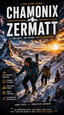 James Price y Sébastien Carniato completan un ascenso inolvidable en los Alpes | Chamonix – Zermatt