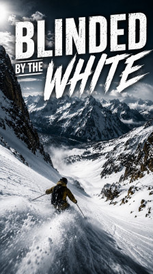 Un esquiador, una montaña y nieve infinita | Blinded by the White