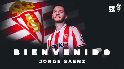Jorge Sáenz ya es rojiblanco | Segundo fichaje del Sporting para la temporada 2026/27