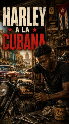 Mandy's Droom om een Harley-Legende te Worden | Harley a la cubana