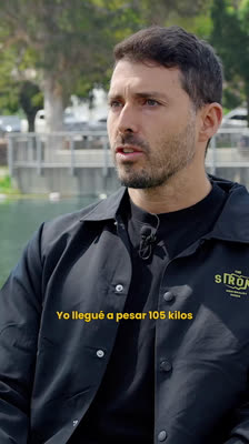 Sergio Peinado: llegué a pesar 105 kilos