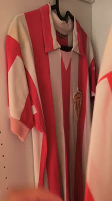 Coleccion personal de las pieles del Sporting de Gijon.