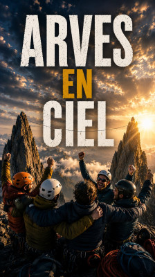 Camille and Antoine Celebrate Mission Success | Arves en Ciel