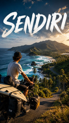 Dylan Begins His Solo Journey Across Indonesia | Sendiri