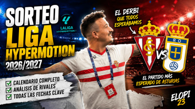 CALENDARIO OFICIAL SPORTING GIJÓN 2026/2027 | LIGA HYPERMOTION