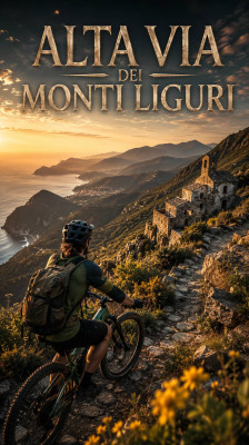 La conexión entre bicicleta y naturaleza con Mathias Marschner · Alta Via dei Monti Liguri