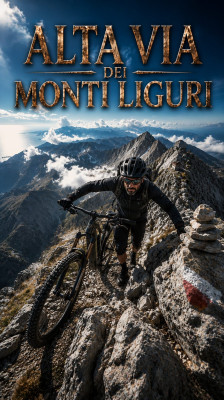 Las particularidades del cicloalpinismo con Flavio Bruno · Alta Via dei Monti Liguri