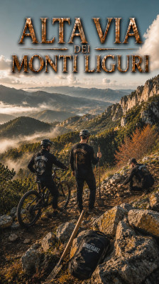 Bondergarz: la pasión por el ciclismo enduro de un grupo de amigos · Alta Via dei Monti Liguri