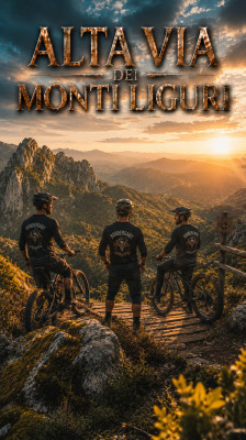 Bondergarz: qué ama este grupo de amigos del ciclismo de montaña · Alta Via dei Monti Liguri