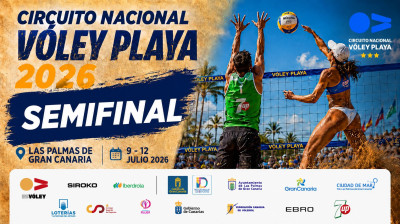 CNVP Las Palmas 2026 EN DIRECTO | Semifinales del Circuito Nacional de Vóley Playa