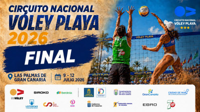 CNVP Las Palmas 2026 EN DIRECTO | Finales del Circuito Nacional de Vóley Playa
Finales Domingo