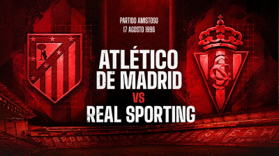 Atlético Madryt vs Real Sporting de Gijón (2:1) | Półfinał Trofeo Ciudad de Palma 17-08-1996 | Pełny Mecz